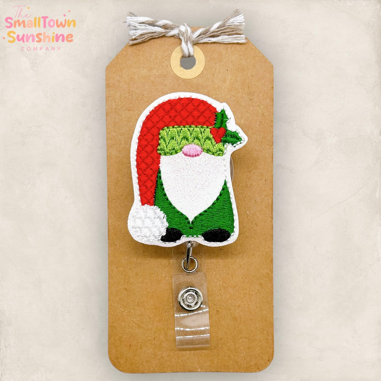 Christmas Gnome Badge Topper