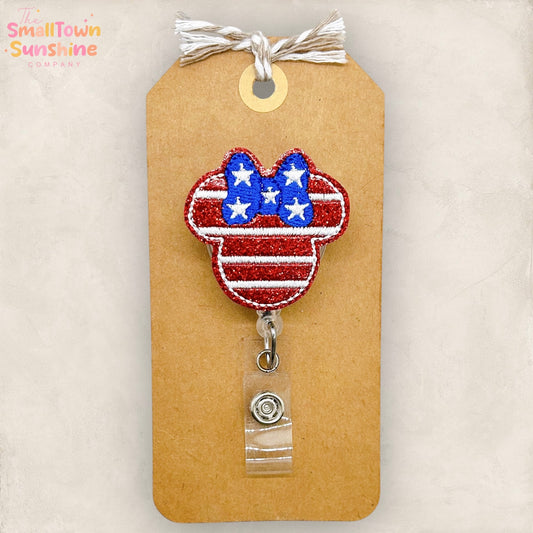 Miss America Mouse Badge Topper