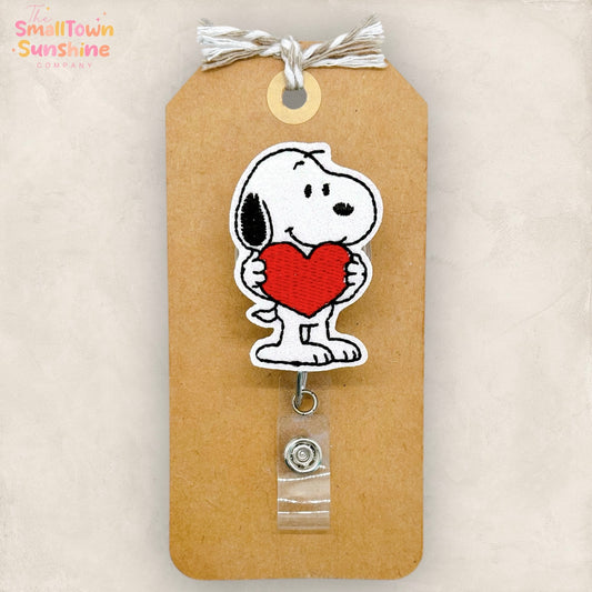 Big Love Beagle Badge Topper