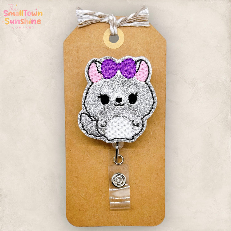 Chinchilla Badge Topper