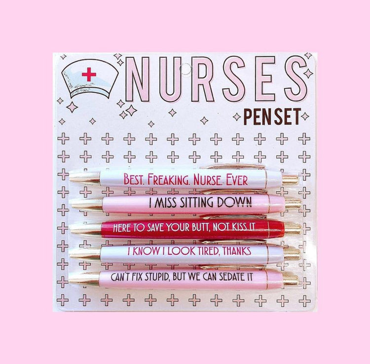 Nurses Pen Set - 5 pens