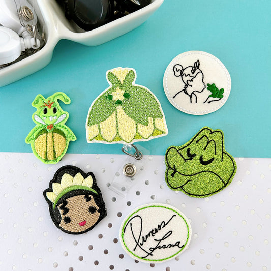 Bayou Princess Badge Toppers