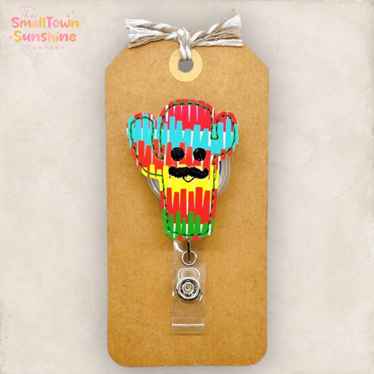 Mr Cactus Badge Topper