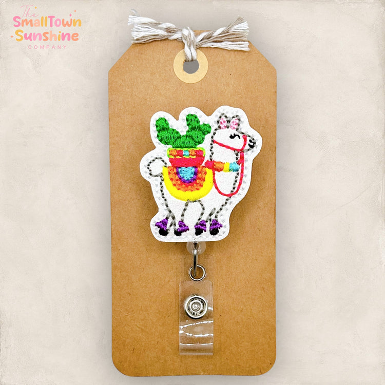 Fiesta Llama Badge Topper