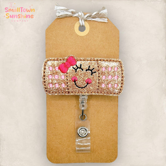 Bandage with Bow Badge Topper
