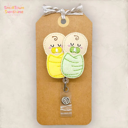 Swaddled Babies Badge Topper