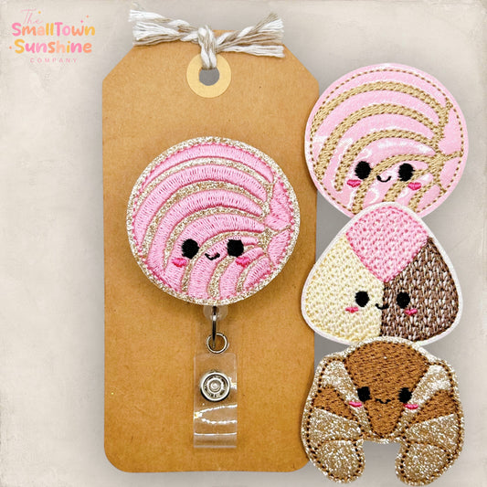 Mexican Pastry Badge Topper Collection