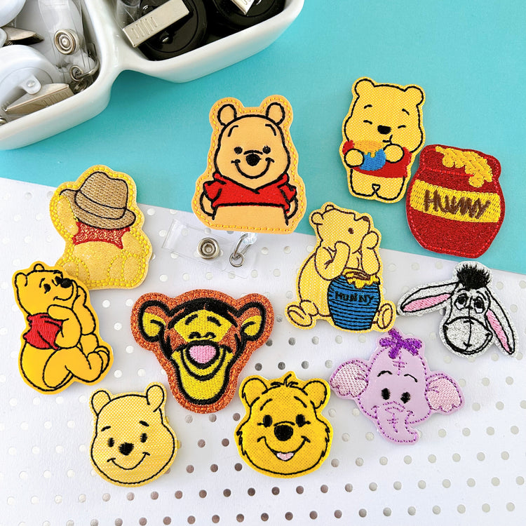Honey Bear & Friends Badge Toppers