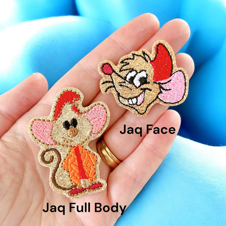 Glass Slipper Princess Badge Toppers