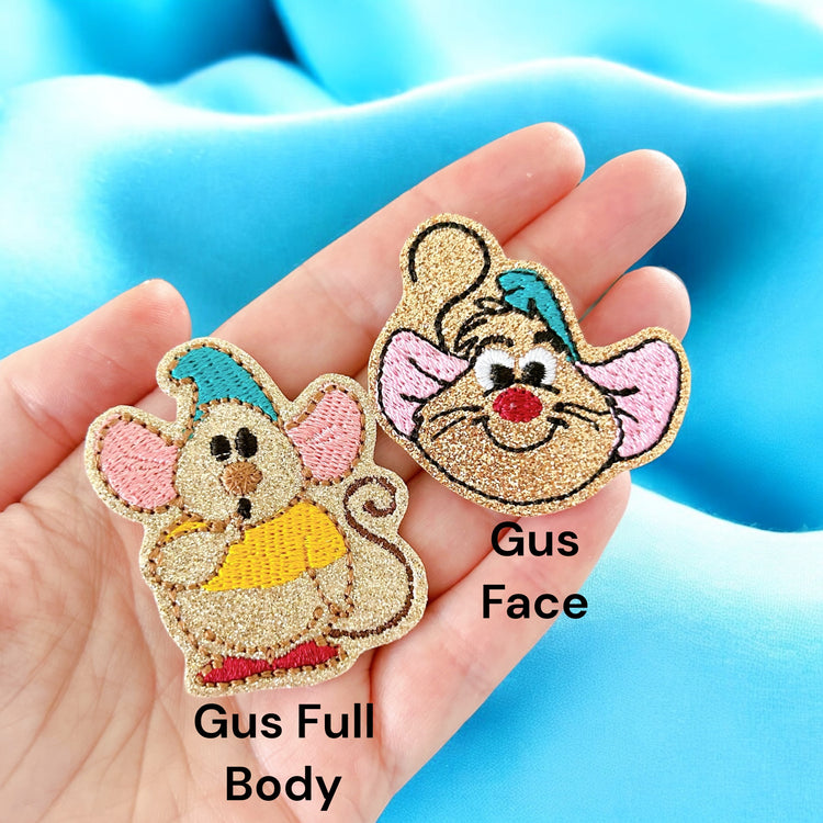 Glass Slipper Princess Badge Toppers