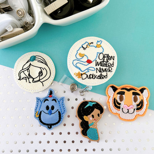 Jasmine & Genie Badge Toppers
