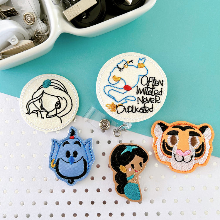 Jasmine & Genie Badge Toppers