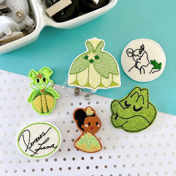 Bayou Princess Badge Toppers
