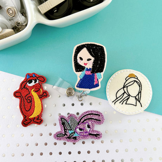 Mulan Badge Toppers