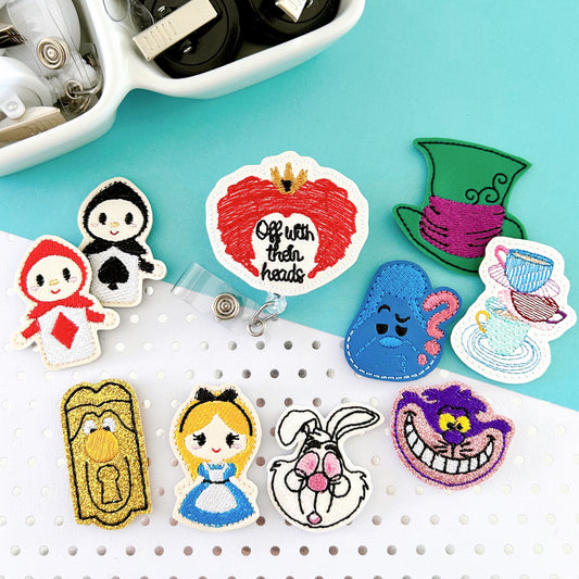 Wonderland Badge Toppers