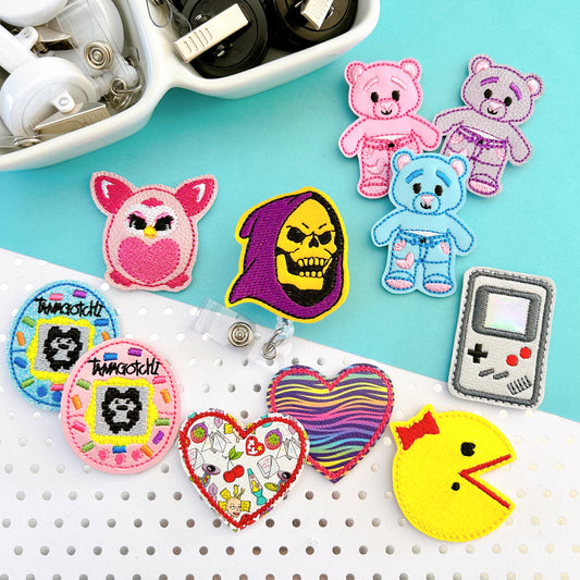 80s & 90s Kid Badge Toppers