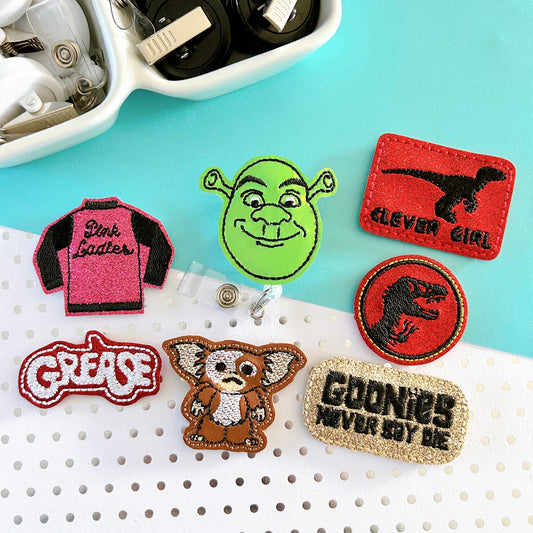 Classic Movie Badge Toppers