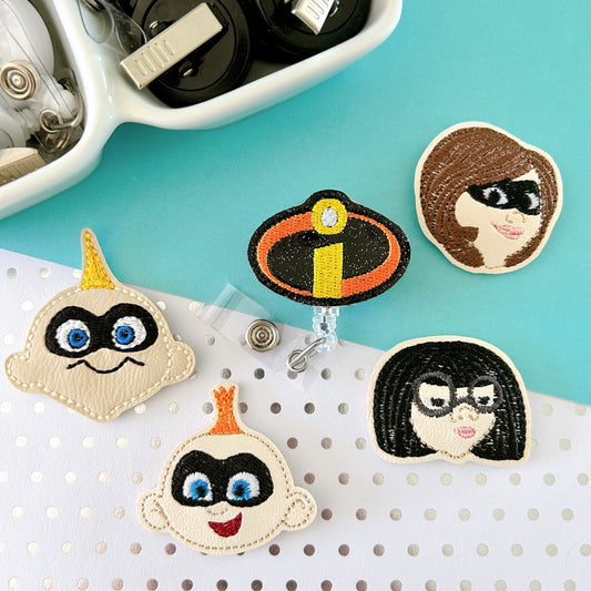 Incredibles Badge Toppers