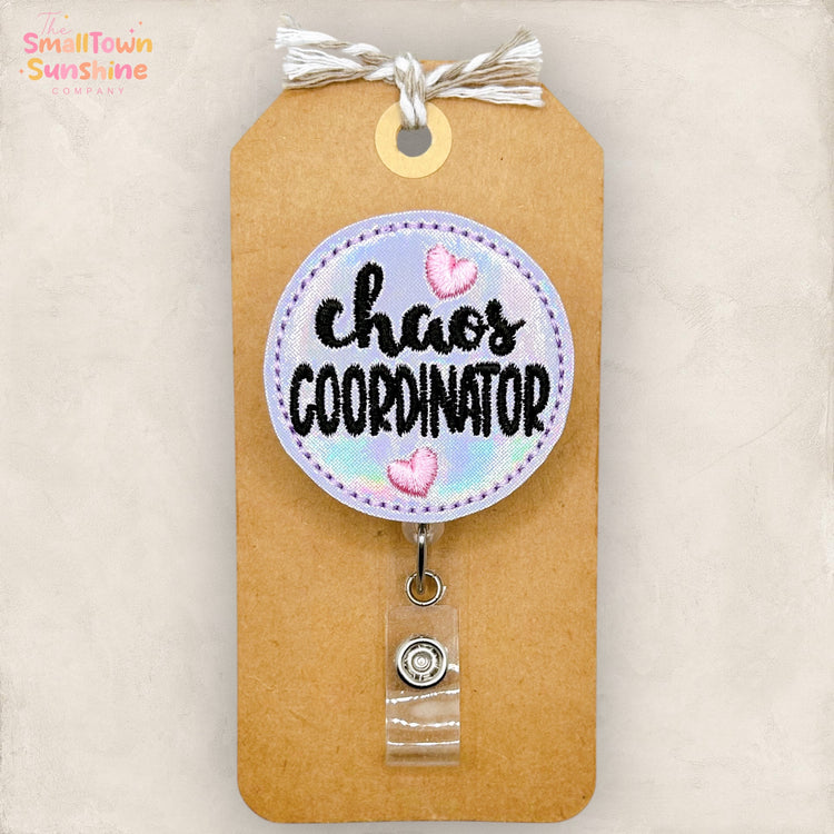 Chaos Coordinator Badge Topper