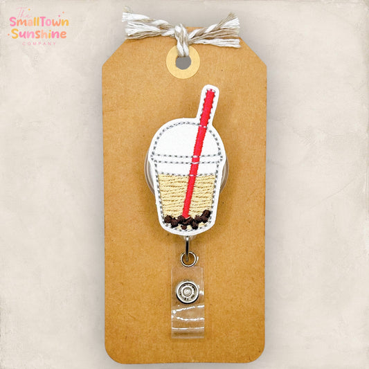 Boba Tea Badge Topper