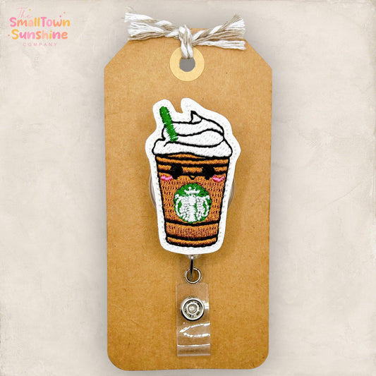 Coffee Frap Badge Topper