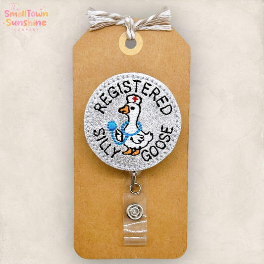 Registered Silly Goose Badge Topper