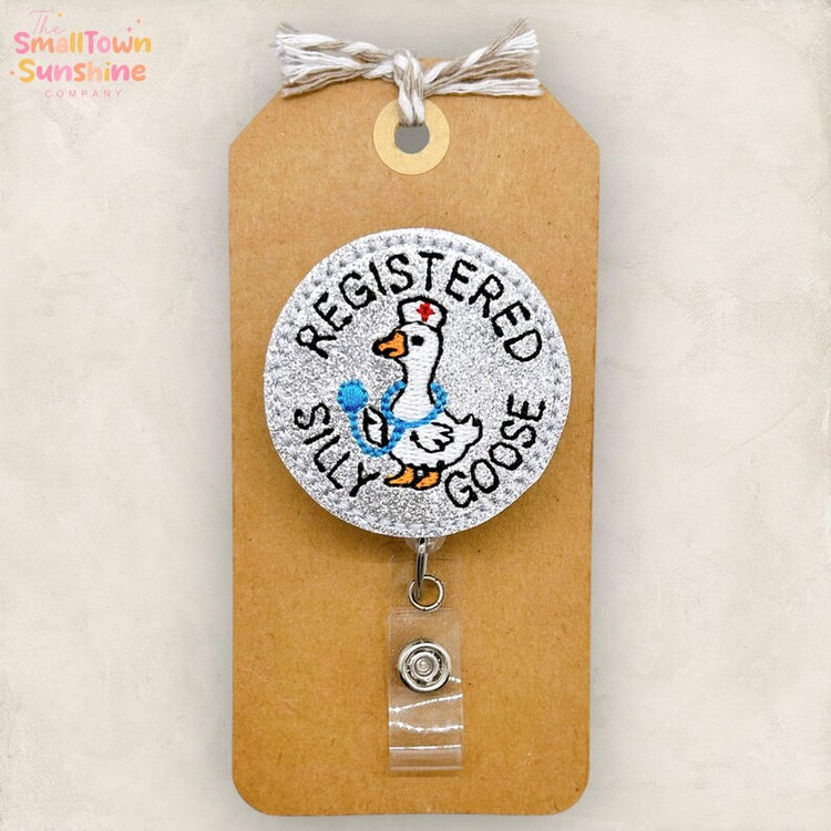 Registered Silly Goose Badge Topper