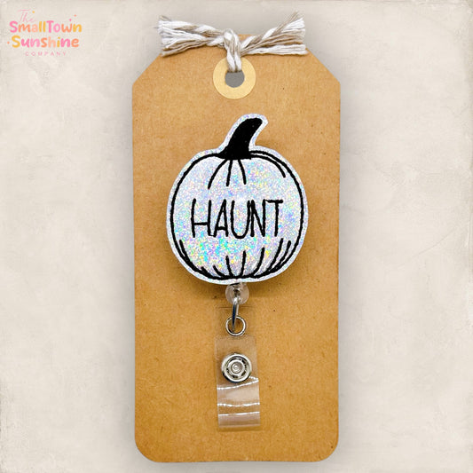 Haunt Pumpkin Badge Topper