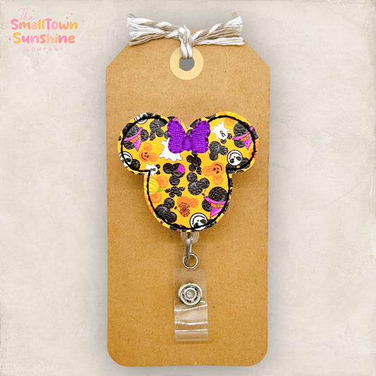 Halloween Mouse Badge Topper