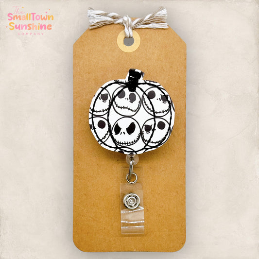 Jack Pumpkin Badge Topper