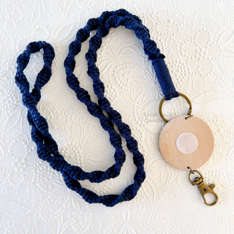 Interchangeable Macrame Lanyard