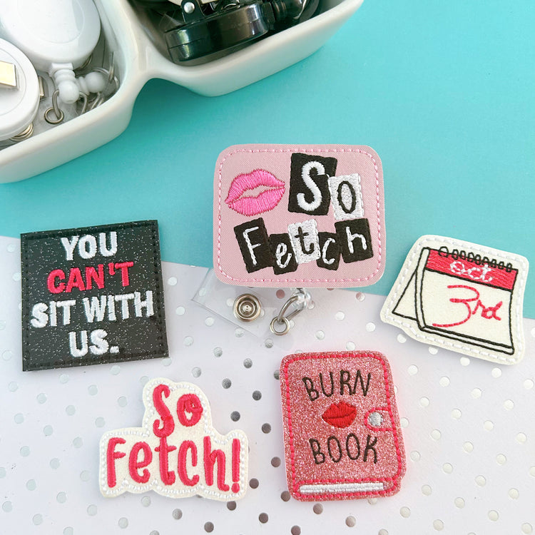 Mean Girls Badge Toppers
