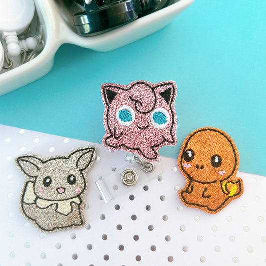 Poke Friends Badge Toppers