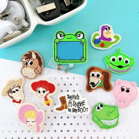 New Toy Friend Badge Toppers