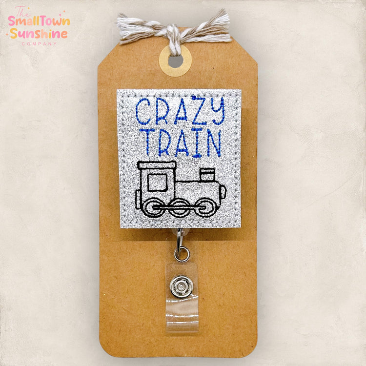 Crazy Train Badge Topper