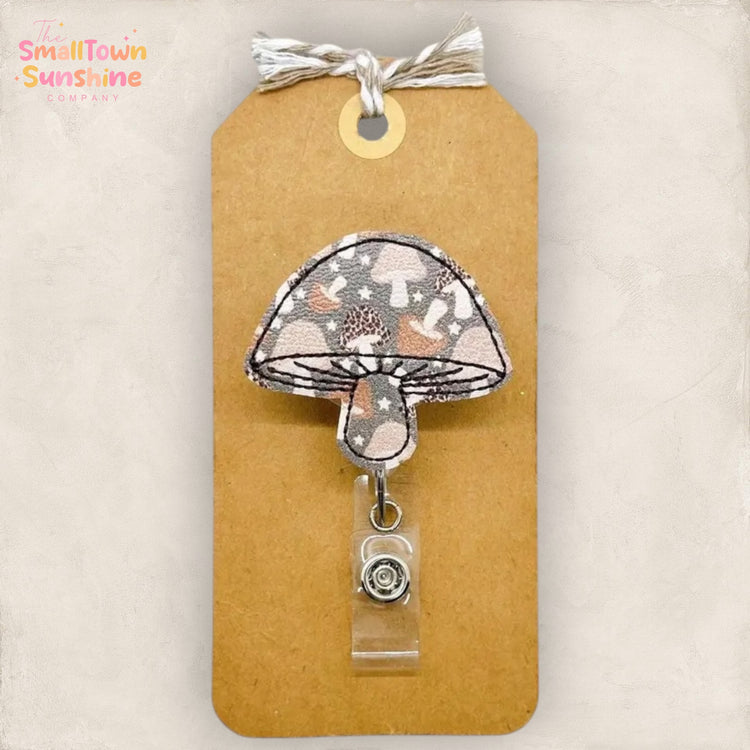 Mushroom Badge Topper