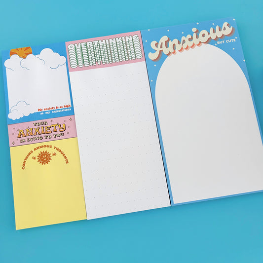 Anxious But Cute Notepad Set