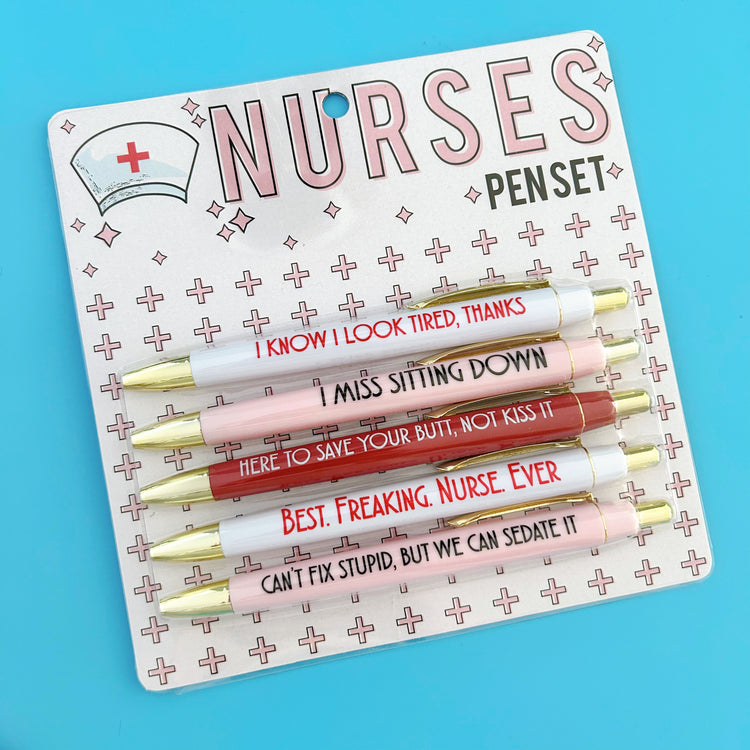 Nurses Pen Set - 5 pens