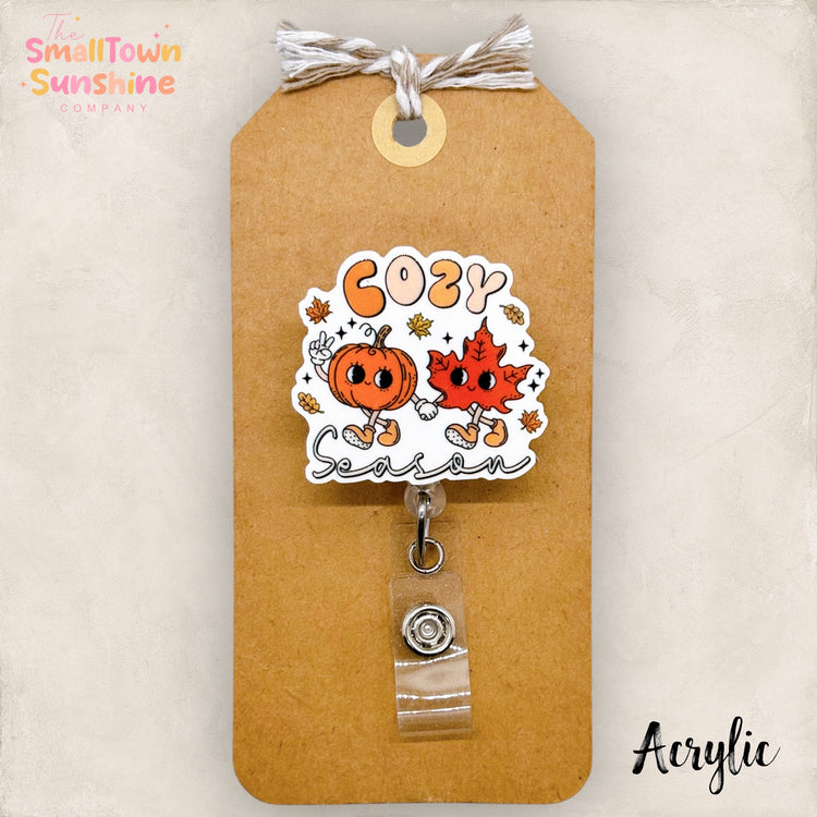 Cozy Season Badge Topper
