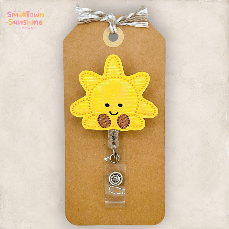 Sun Plushie Badge Topper