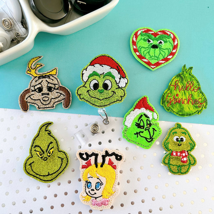 Mean Green One Badge Topper Collection