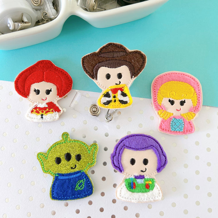 Toy Friends Badge Toppers