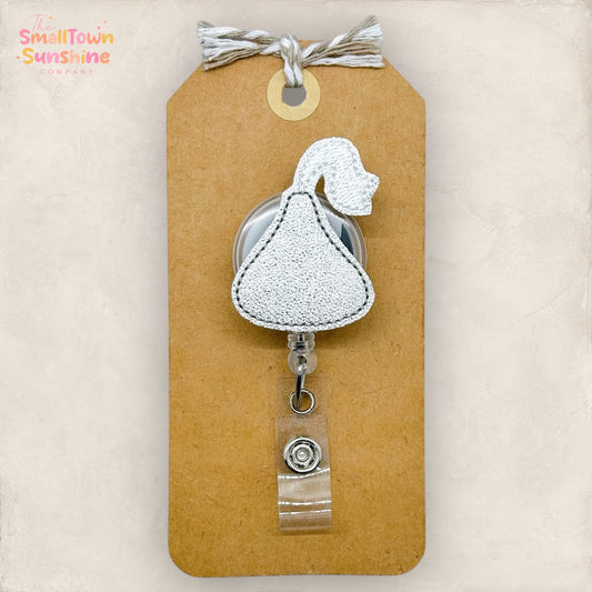 Chocolate Kiss Candy Badge Topper