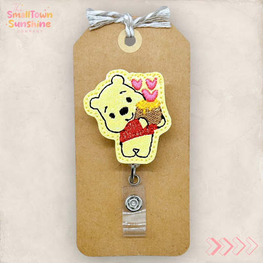 Honey Bear & Friends Valentine Badge Topper Collection