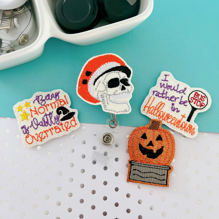 HalloweenTown Badge Topper Collection