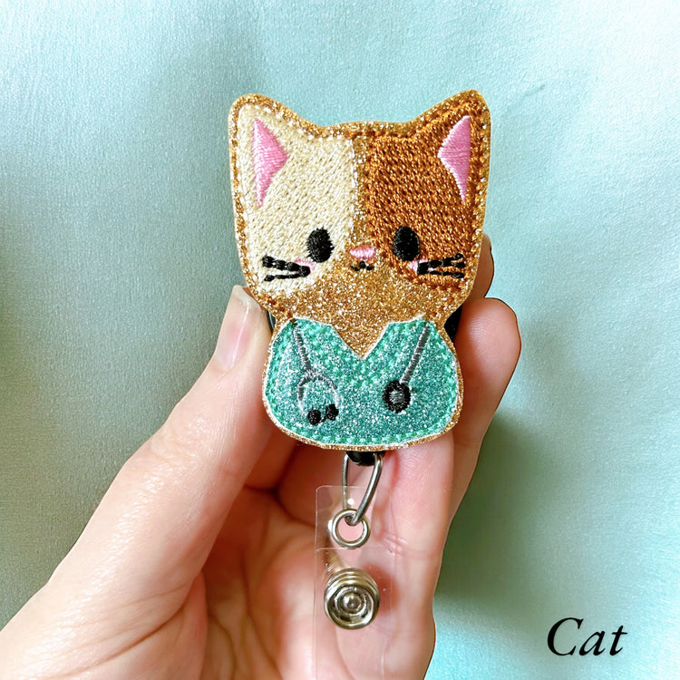 Nurse Animal Badge Toppers