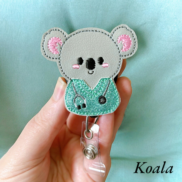 Nurse Animal Badge Toppers
