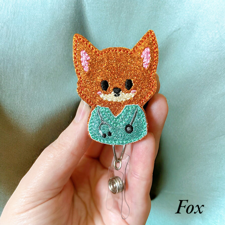 Nurse Animal Badge Toppers