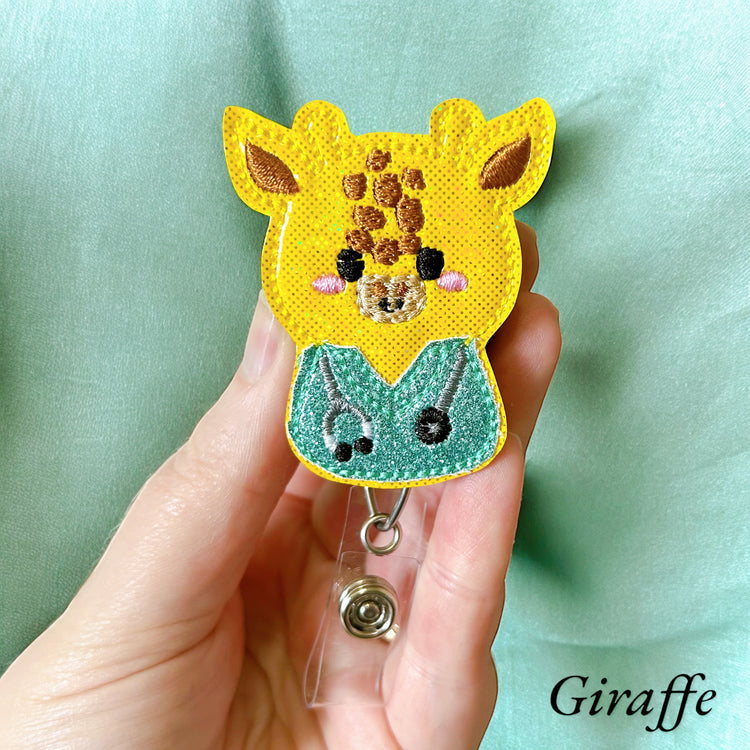 Nurse Animal Badge Toppers