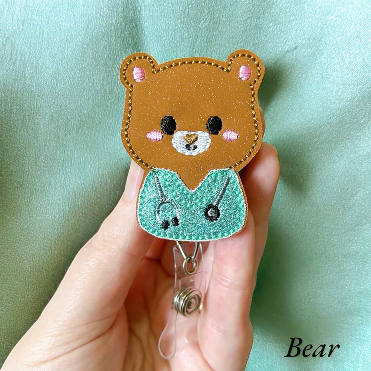 Nurse Animal Badge Toppers
